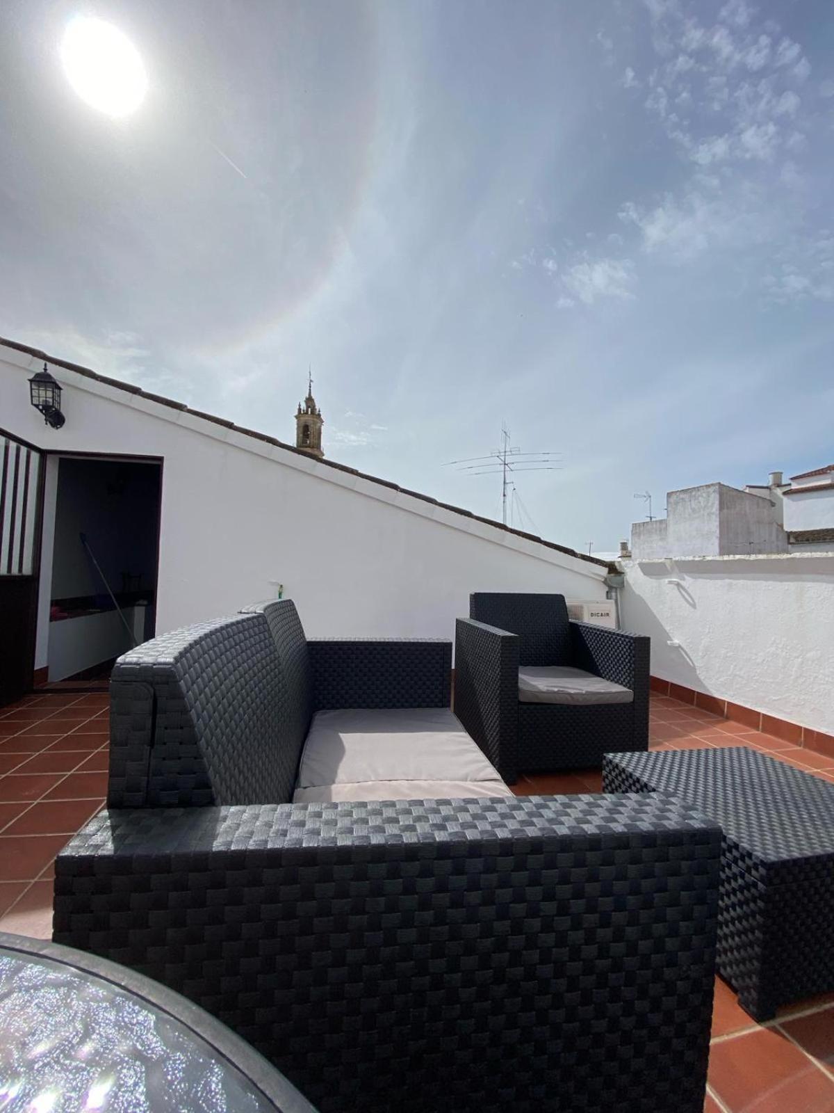Apartamento Puerta Del Perdon Constantina Bagian luar foto
