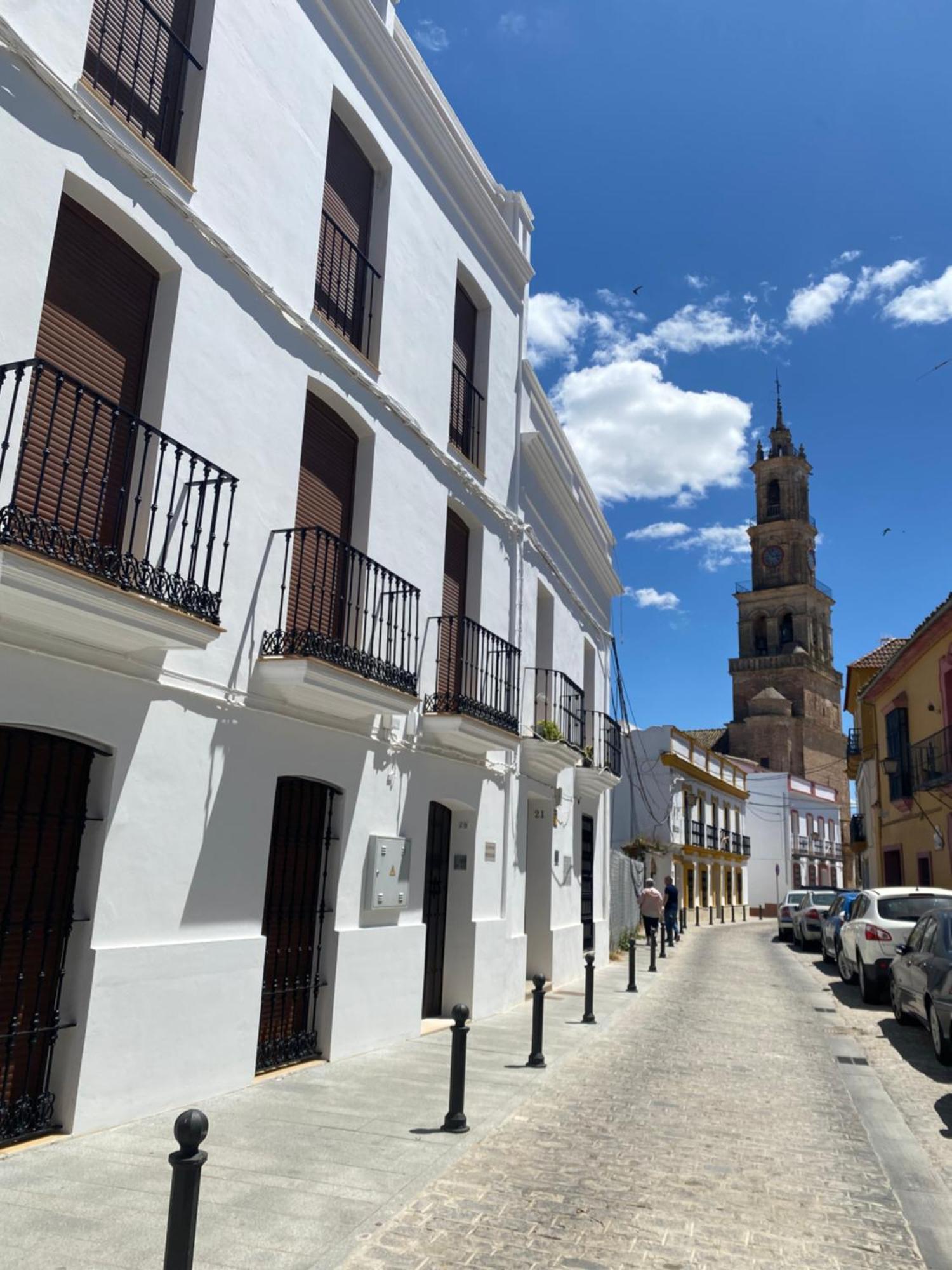 Apartamento Puerta Del Perdon Constantina Bagian luar foto