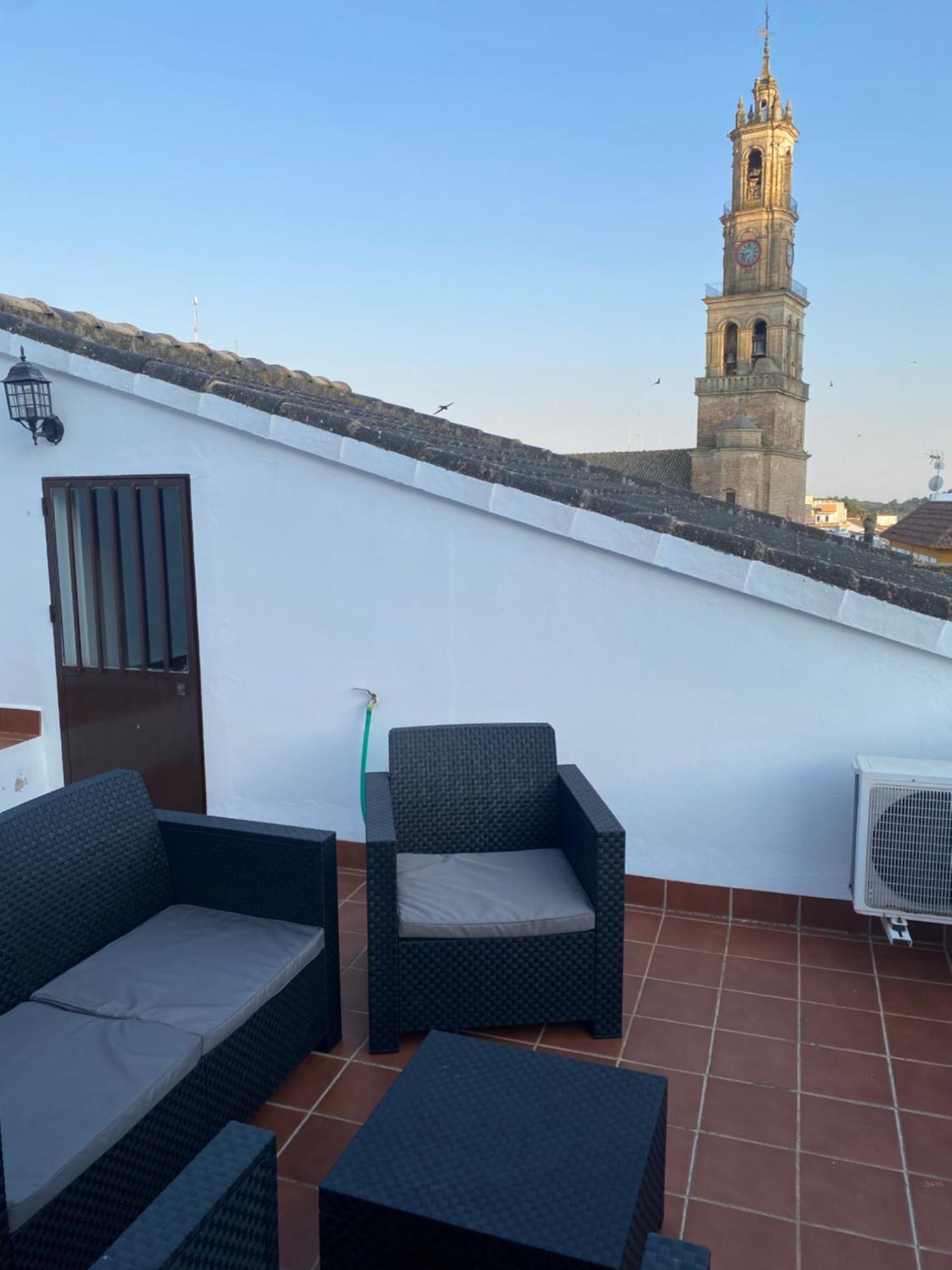 Apartamento Puerta Del Perdon Constantina Bagian luar foto